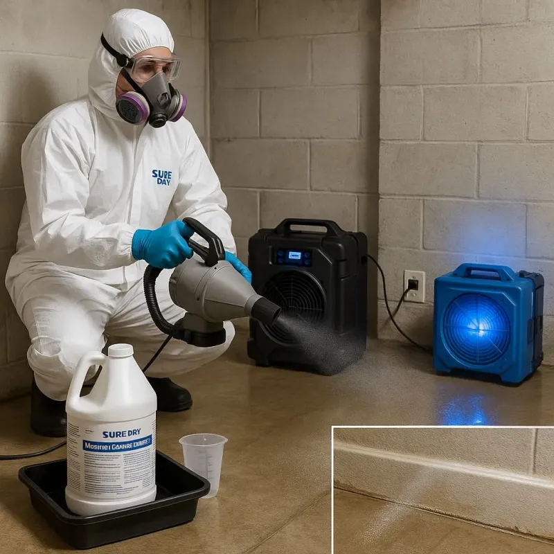 Sanitization and Odor Removal process in North Zanesville, OH