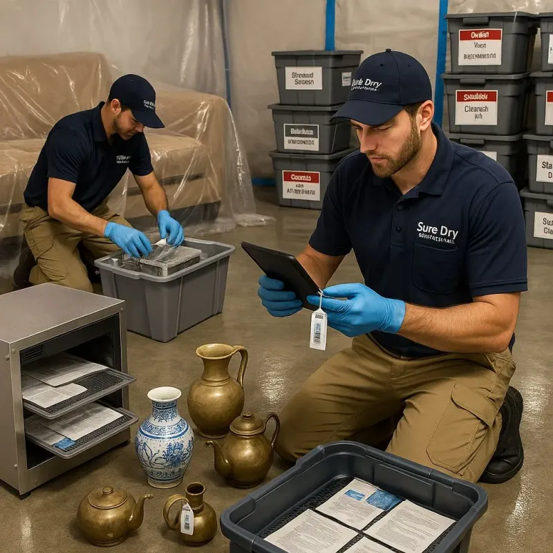 Content Protection and Restoration process in North Zanesville, OH